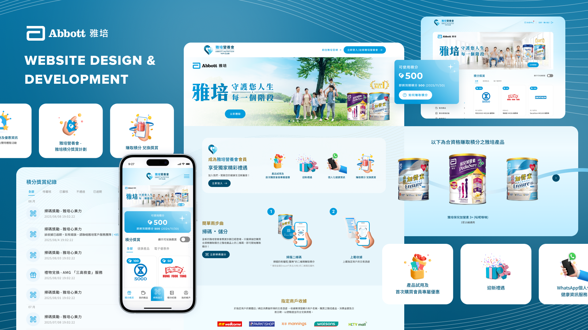 abbottvipclub-ux-ui-website